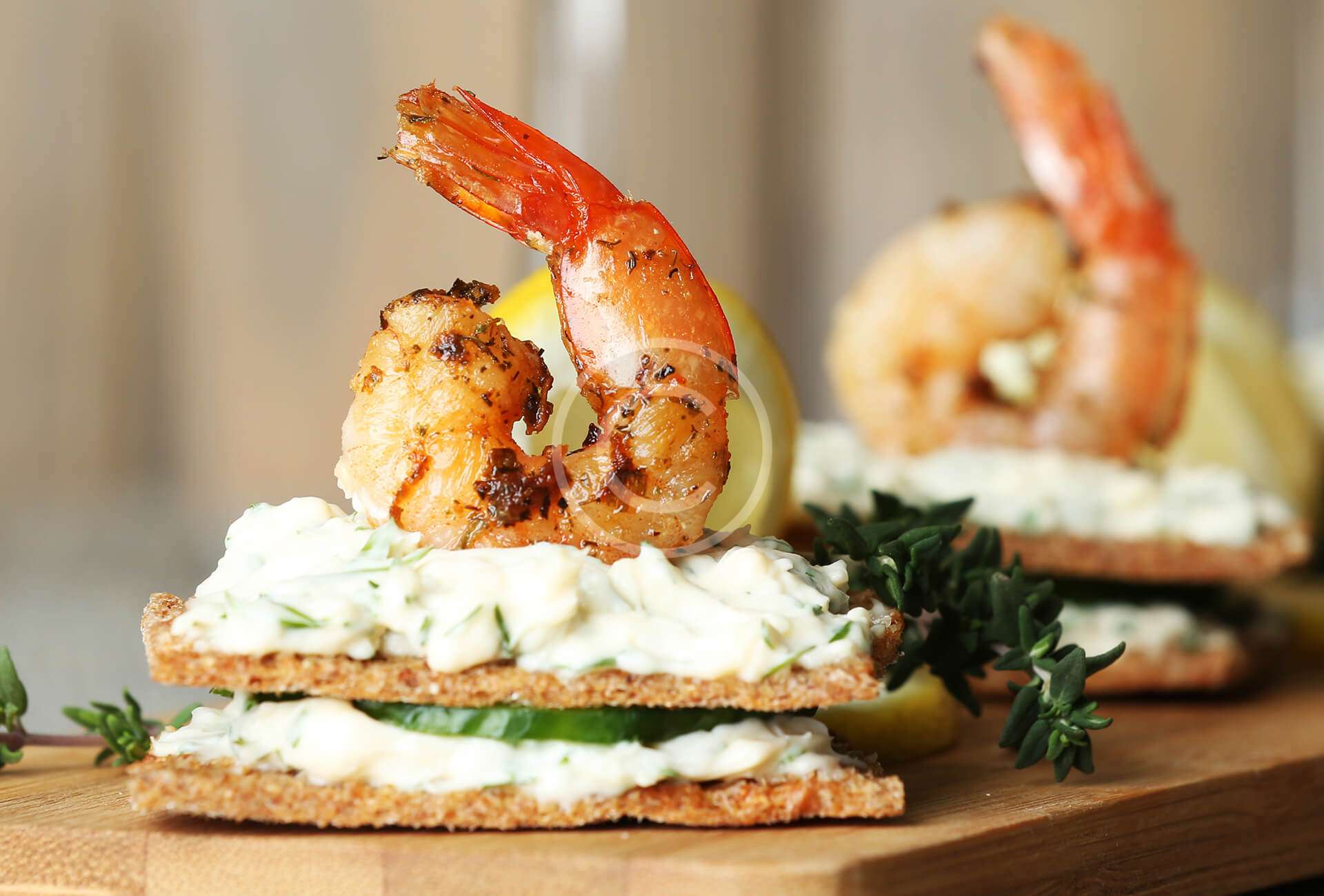 Prawn And Lime Tartlets Recipe